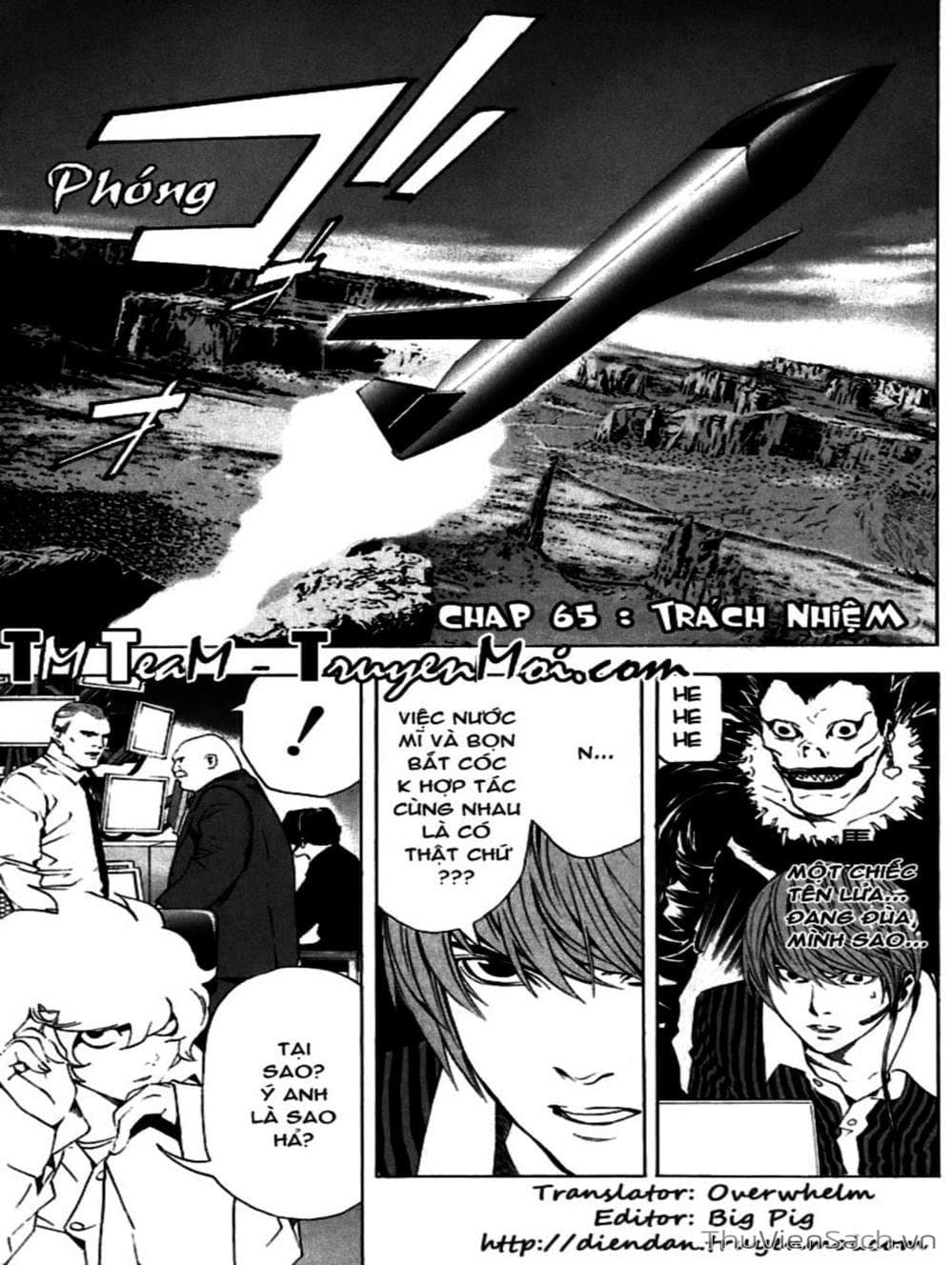 Truyện Tranh Cuốn Sổ Thiên Mệnh - Death Note trang 3