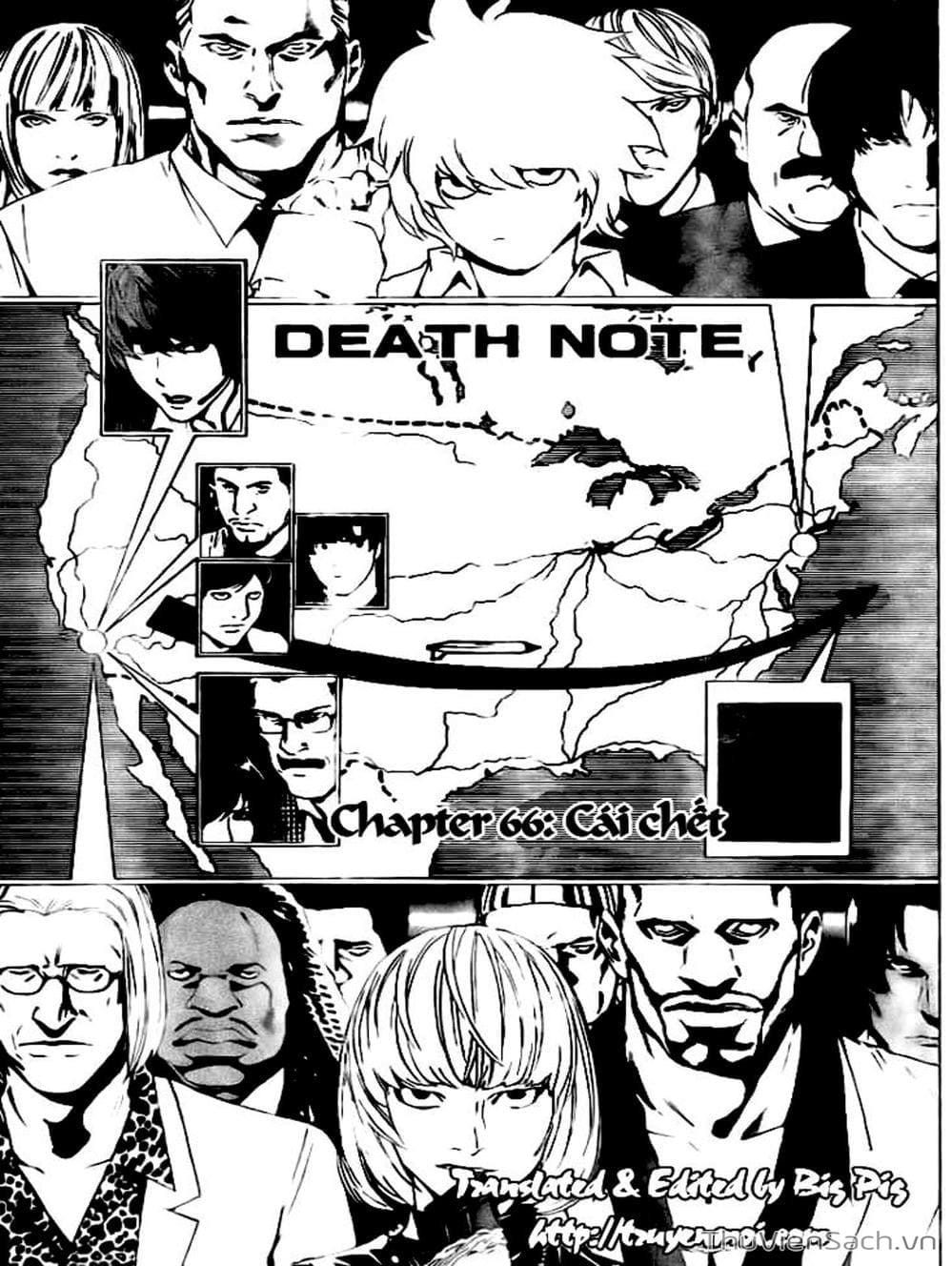 Truyện Tranh Cuốn Sổ Thiên Mệnh - Death Note trang 3