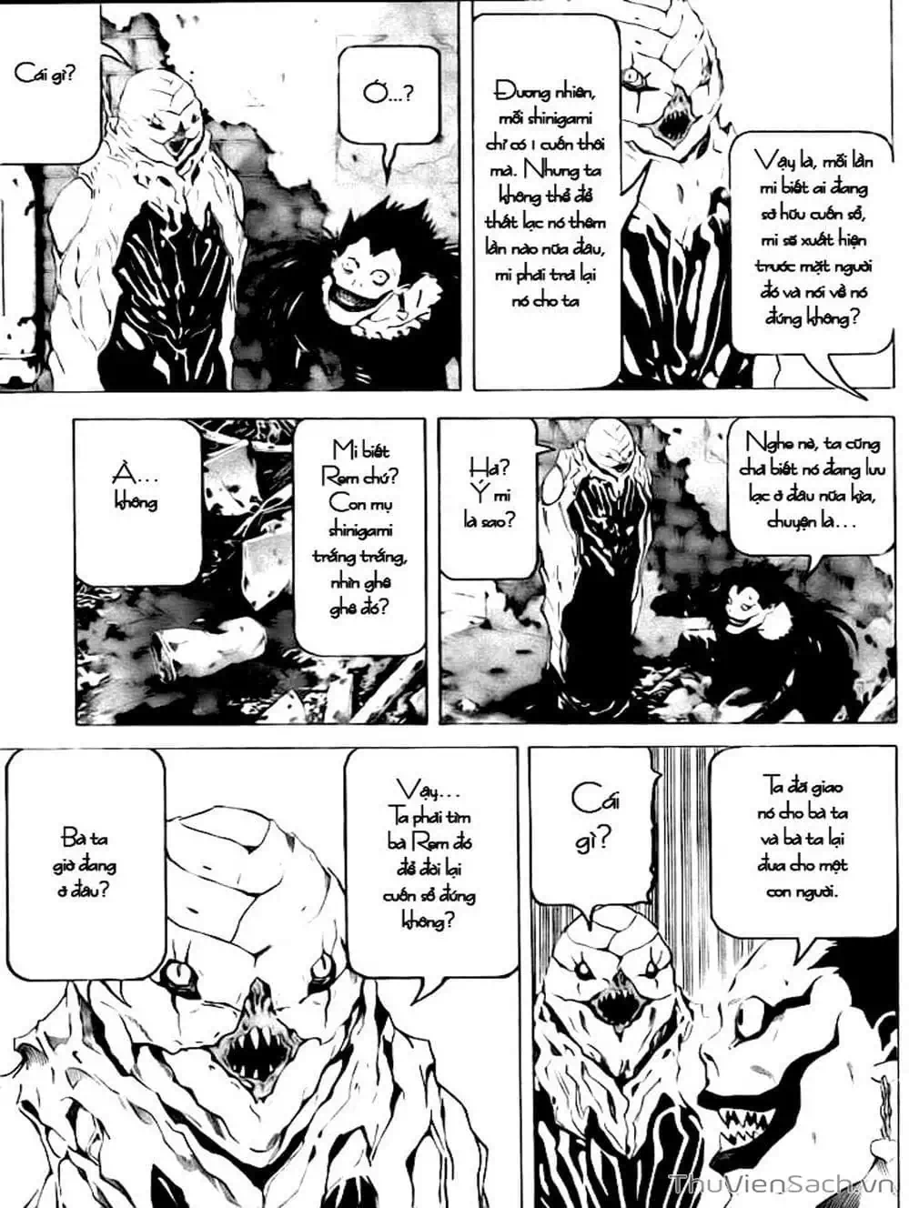 Truyện Tranh Cuốn Sổ Thiên Mệnh - Death Note trang 3