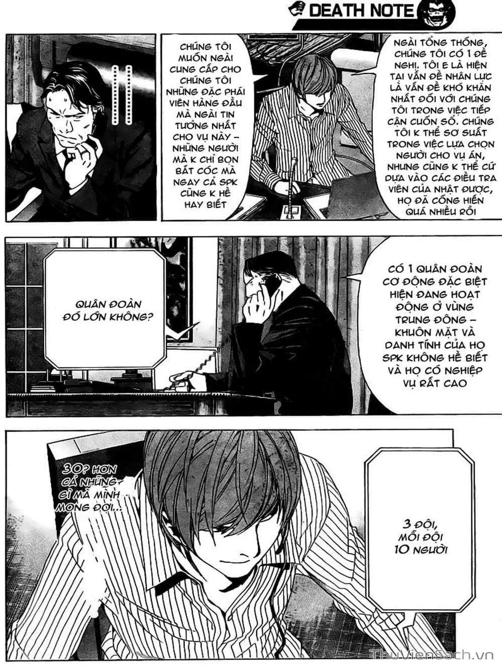Truyện Tranh Cuốn Sổ Thiên Mệnh - Death Note trang 3