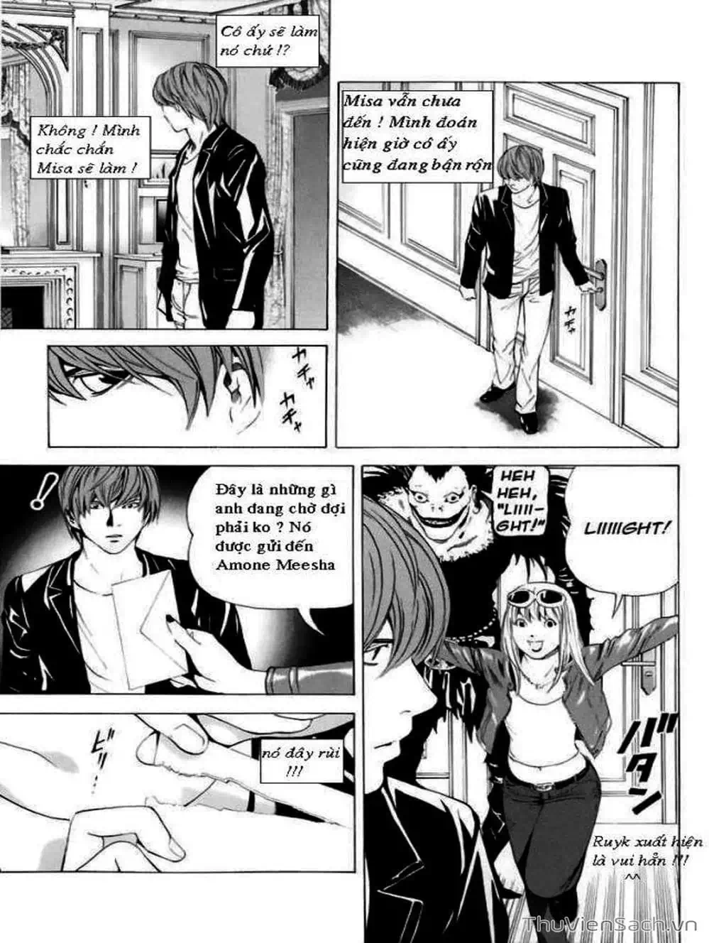 Truyện Tranh Cuốn Sổ Thiên Mệnh - Death Note trang 3