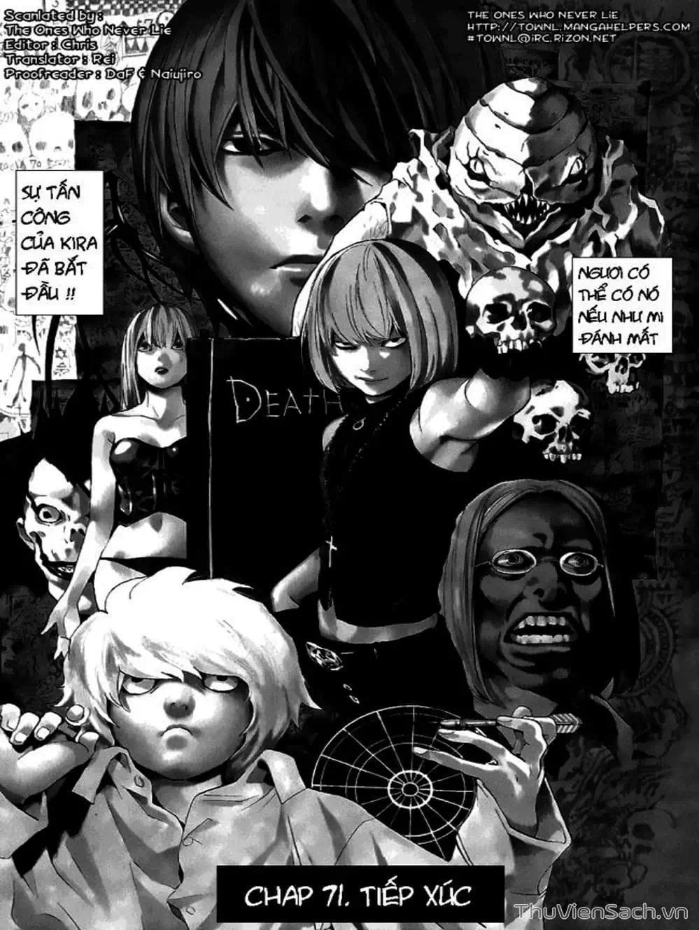 Truyện Tranh Cuốn Sổ Thiên Mệnh - Death Note trang 3