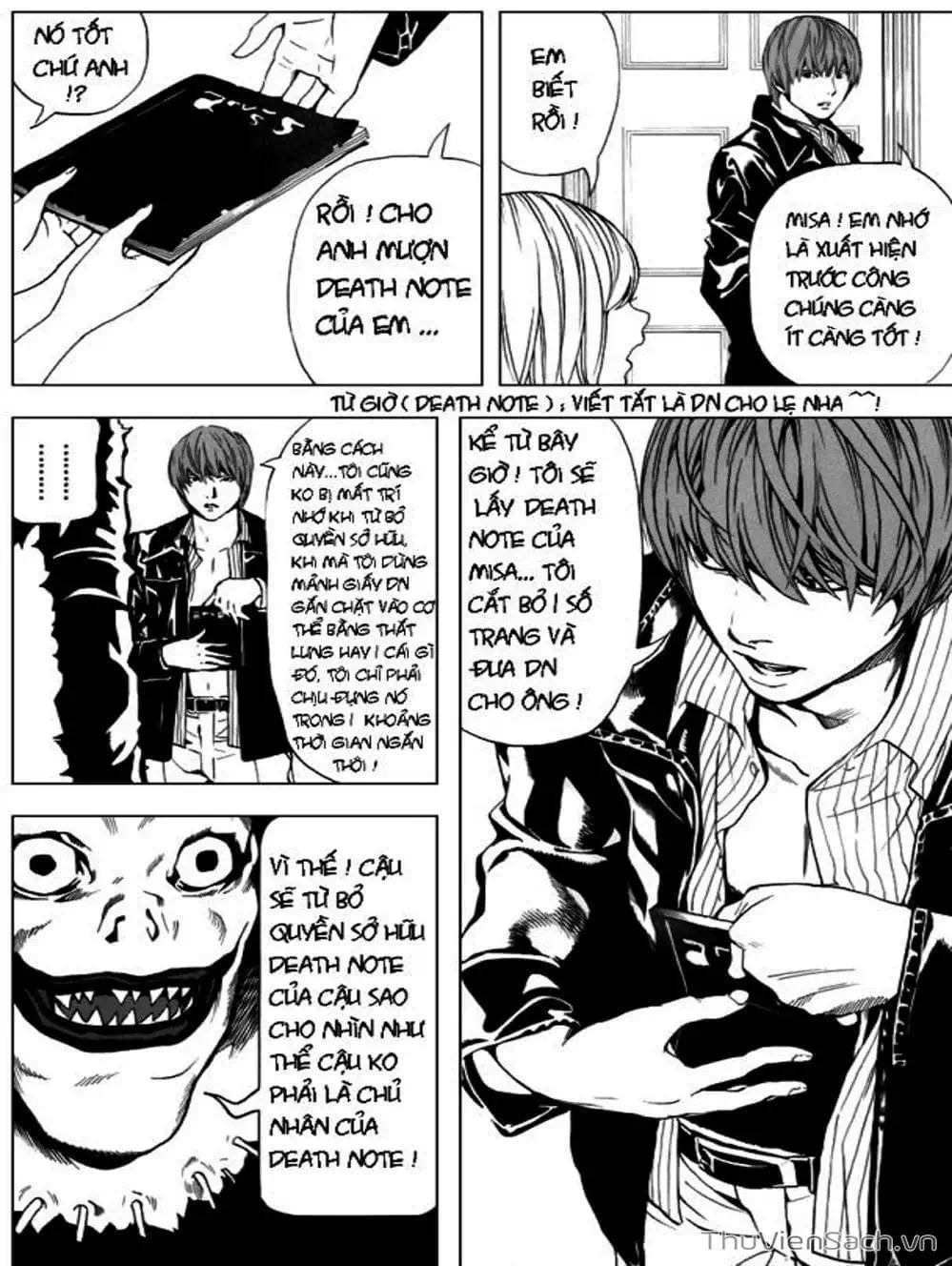 Truyện Tranh Cuốn Sổ Thiên Mệnh - Death Note trang 3