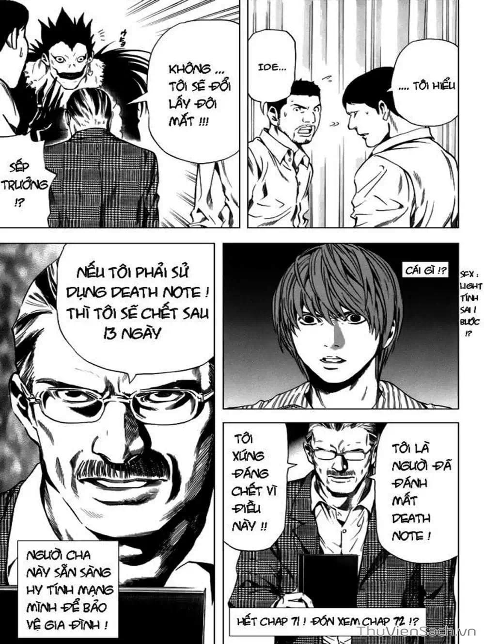 Truyện Tranh Cuốn Sổ Thiên Mệnh - Death Note trang 3