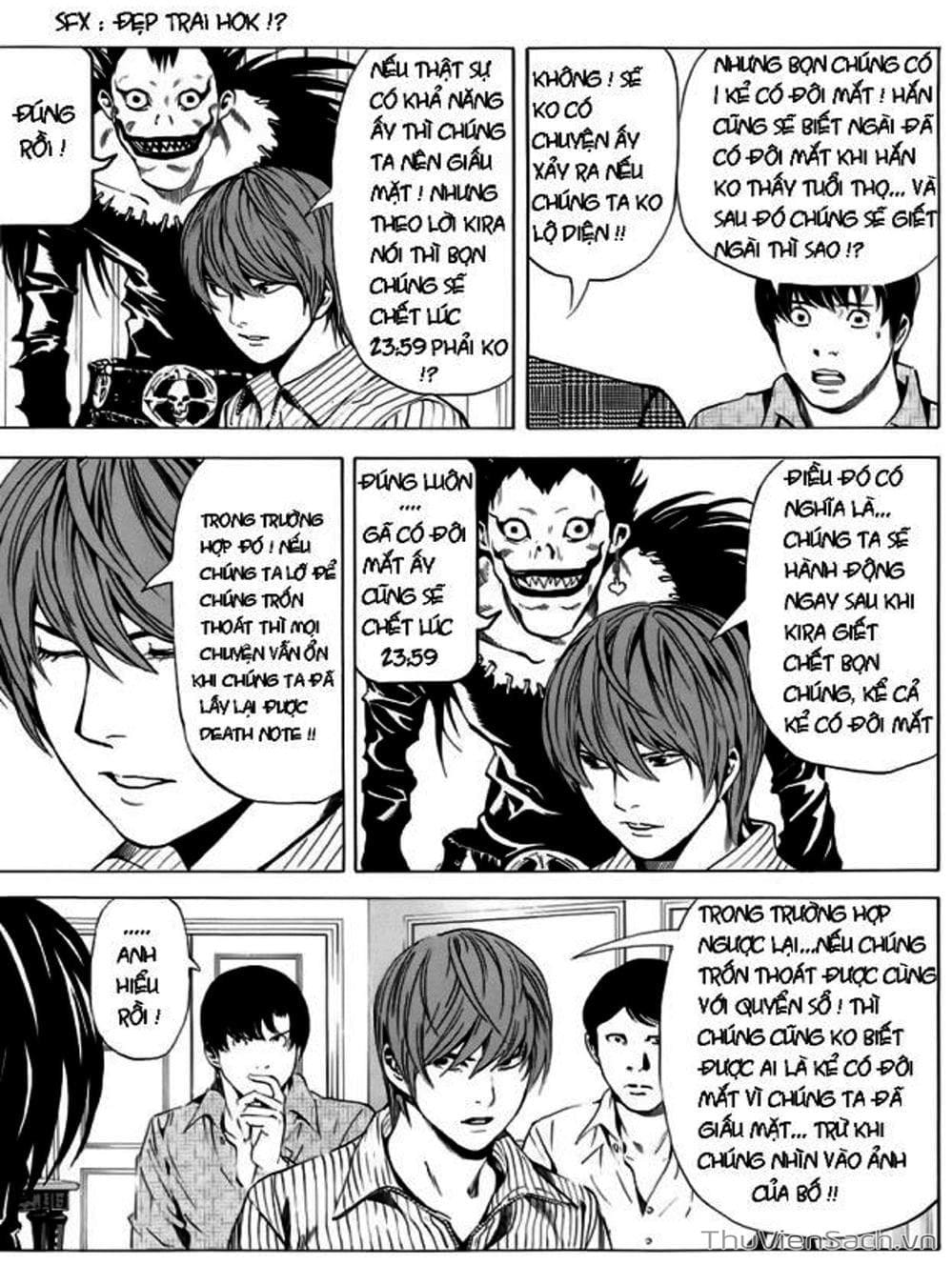 Truyện Tranh Cuốn Sổ Thiên Mệnh - Death Note trang 3