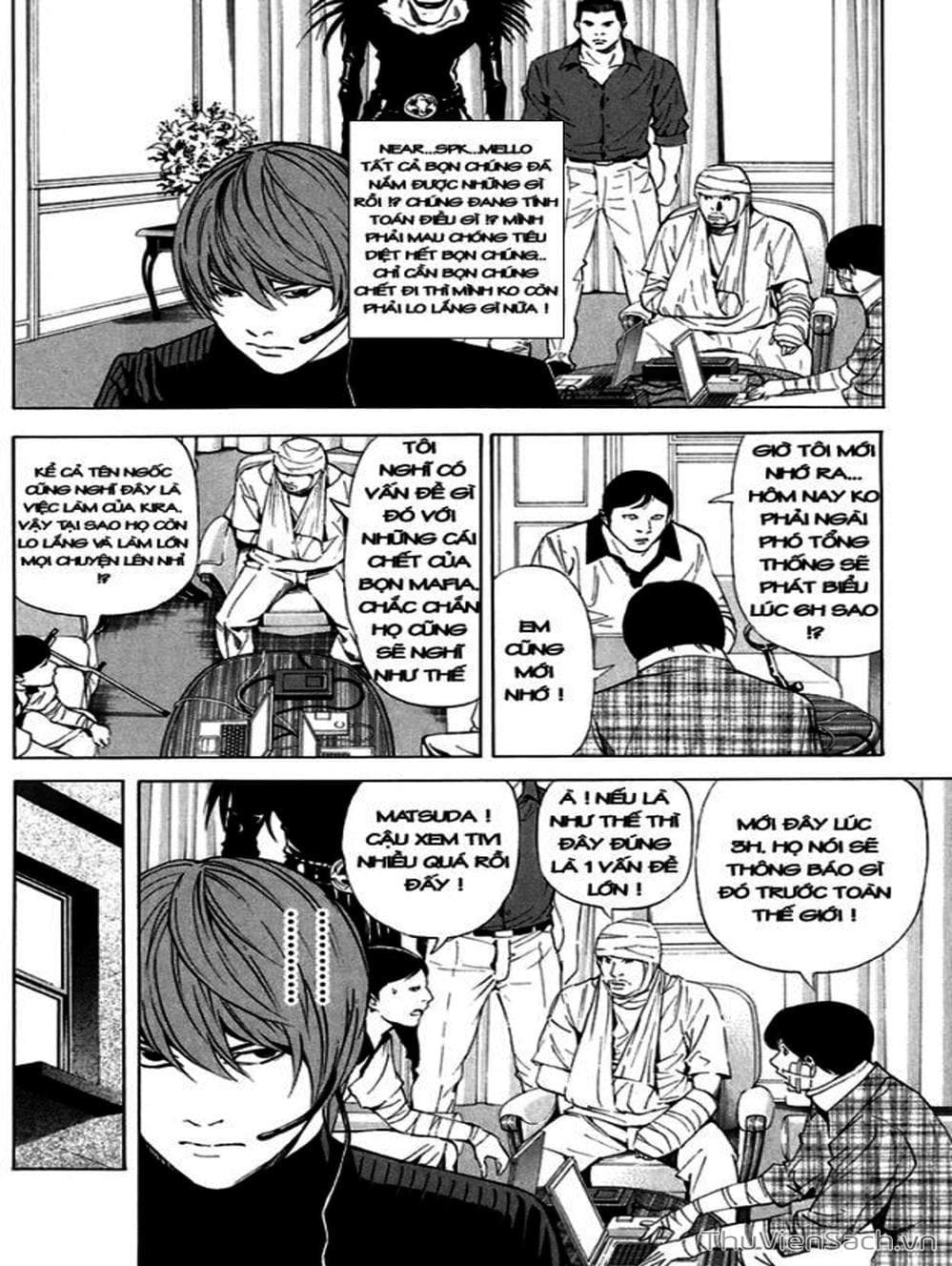 Truyện Tranh Cuốn Sổ Thiên Mệnh - Death Note trang 3