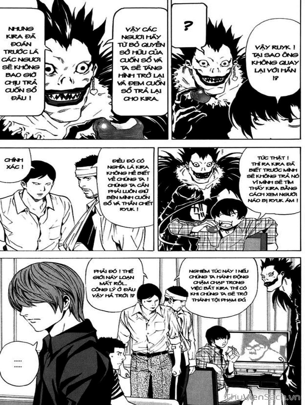 Truyện Tranh Cuốn Sổ Thiên Mệnh - Death Note trang 3