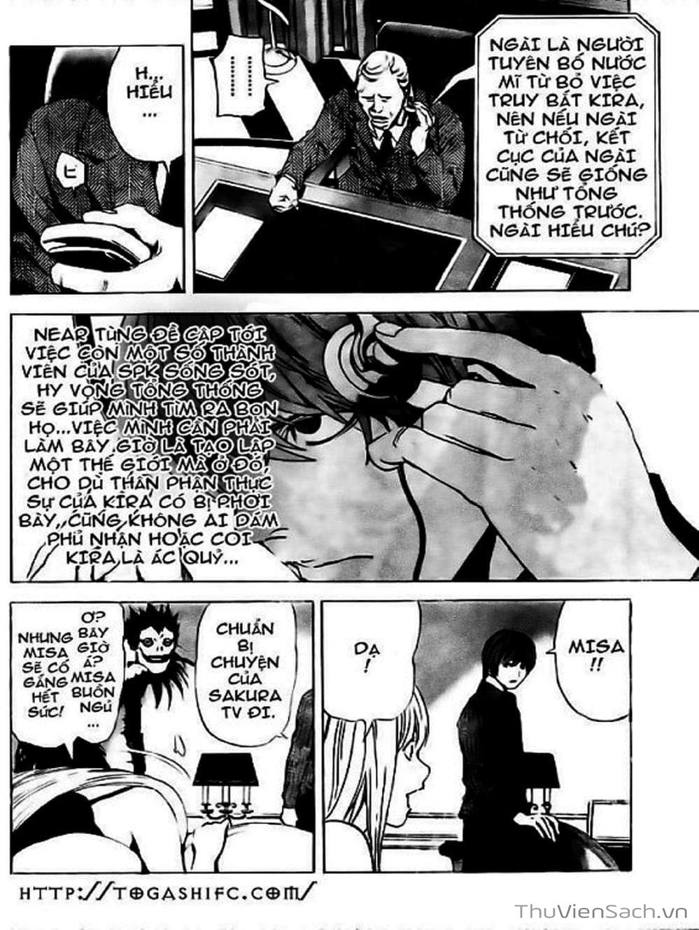 Truyện Tranh Cuốn Sổ Thiên Mệnh - Death Note trang 3
