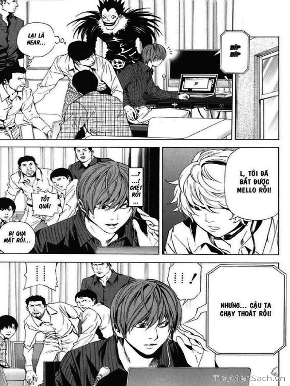 Truyện Tranh Cuốn Sổ Thiên Mệnh - Death Note trang 3
