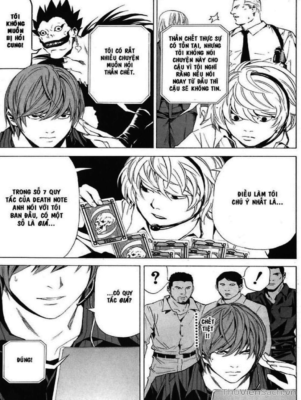 Truyện Tranh Cuốn Sổ Thiên Mệnh - Death Note trang 3