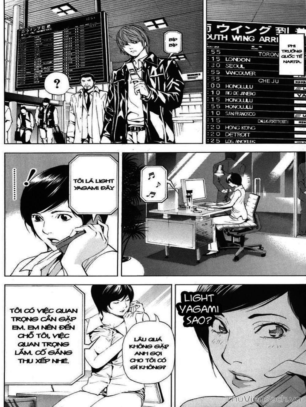 Truyện Tranh Cuốn Sổ Thiên Mệnh - Death Note trang 3
