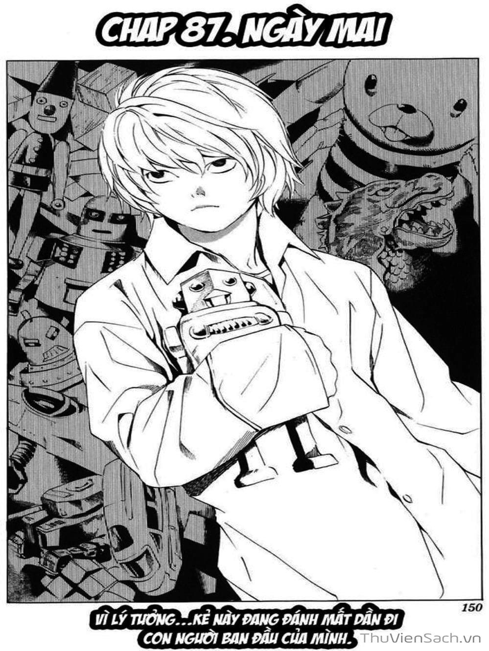 Truyện Tranh Cuốn Sổ Thiên Mệnh - Death Note trang 3