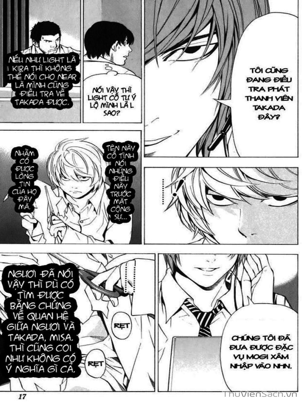 Truyện Tranh Cuốn Sổ Thiên Mệnh - Death Note trang 3