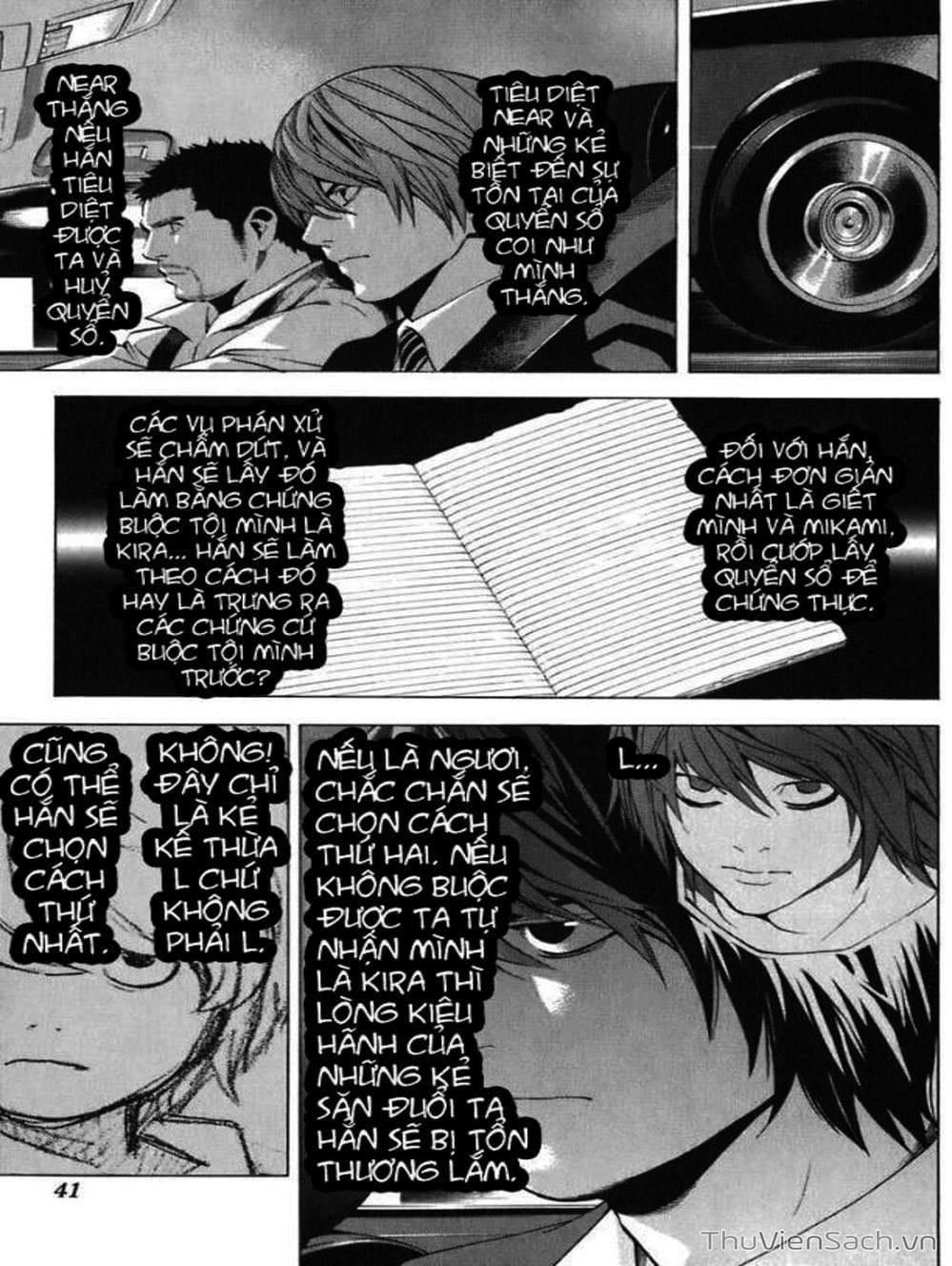 Truyện Tranh Cuốn Sổ Thiên Mệnh - Death Note trang 3