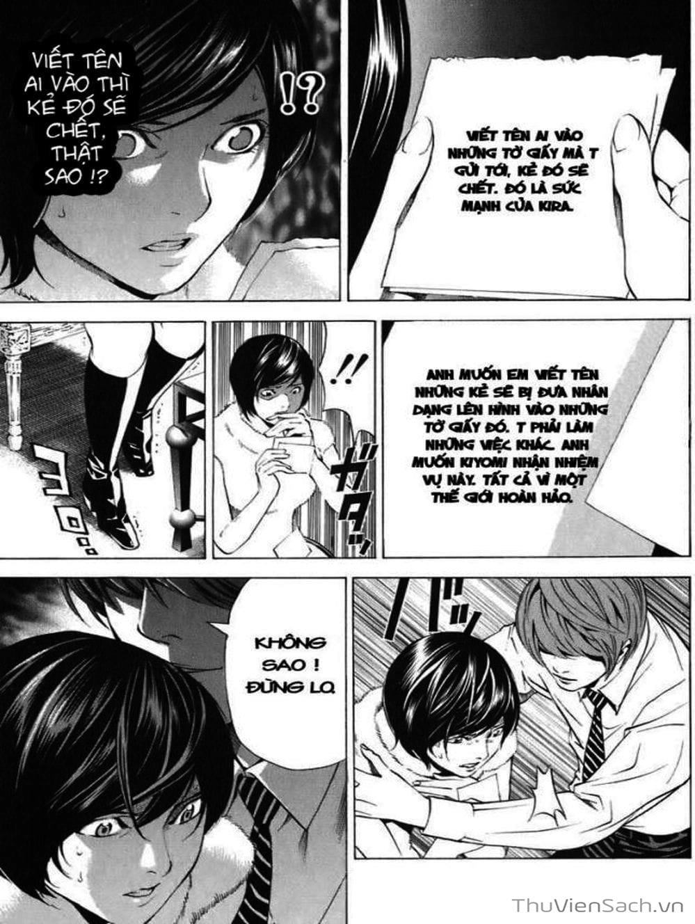 Truyện Tranh Cuốn Sổ Thiên Mệnh - Death Note trang 3