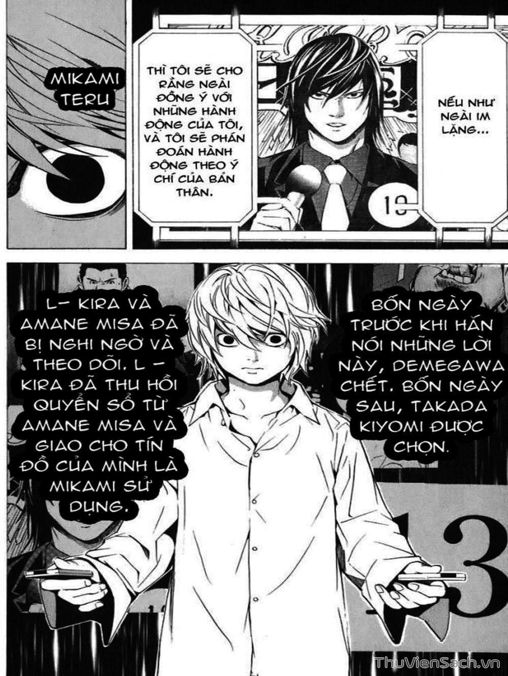 Truyện Tranh Cuốn Sổ Thiên Mệnh - Death Note trang 3