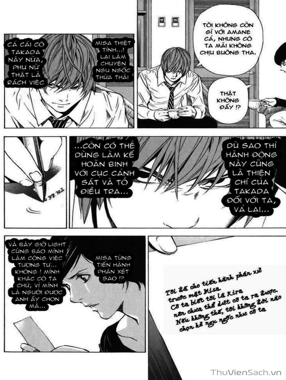 Truyện Tranh Cuốn Sổ Thiên Mệnh - Death Note trang 3