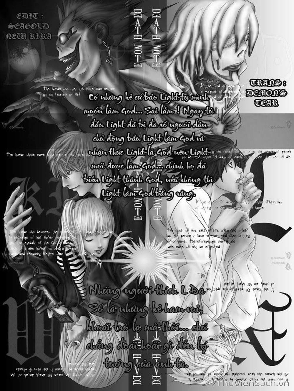 Truyện Tranh Cuốn Sổ Thiên Mệnh - Death Note trang 3