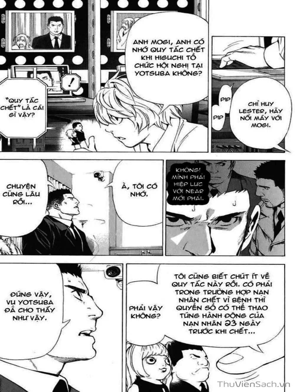 Truyện Tranh Cuốn Sổ Thiên Mệnh - Death Note trang 3