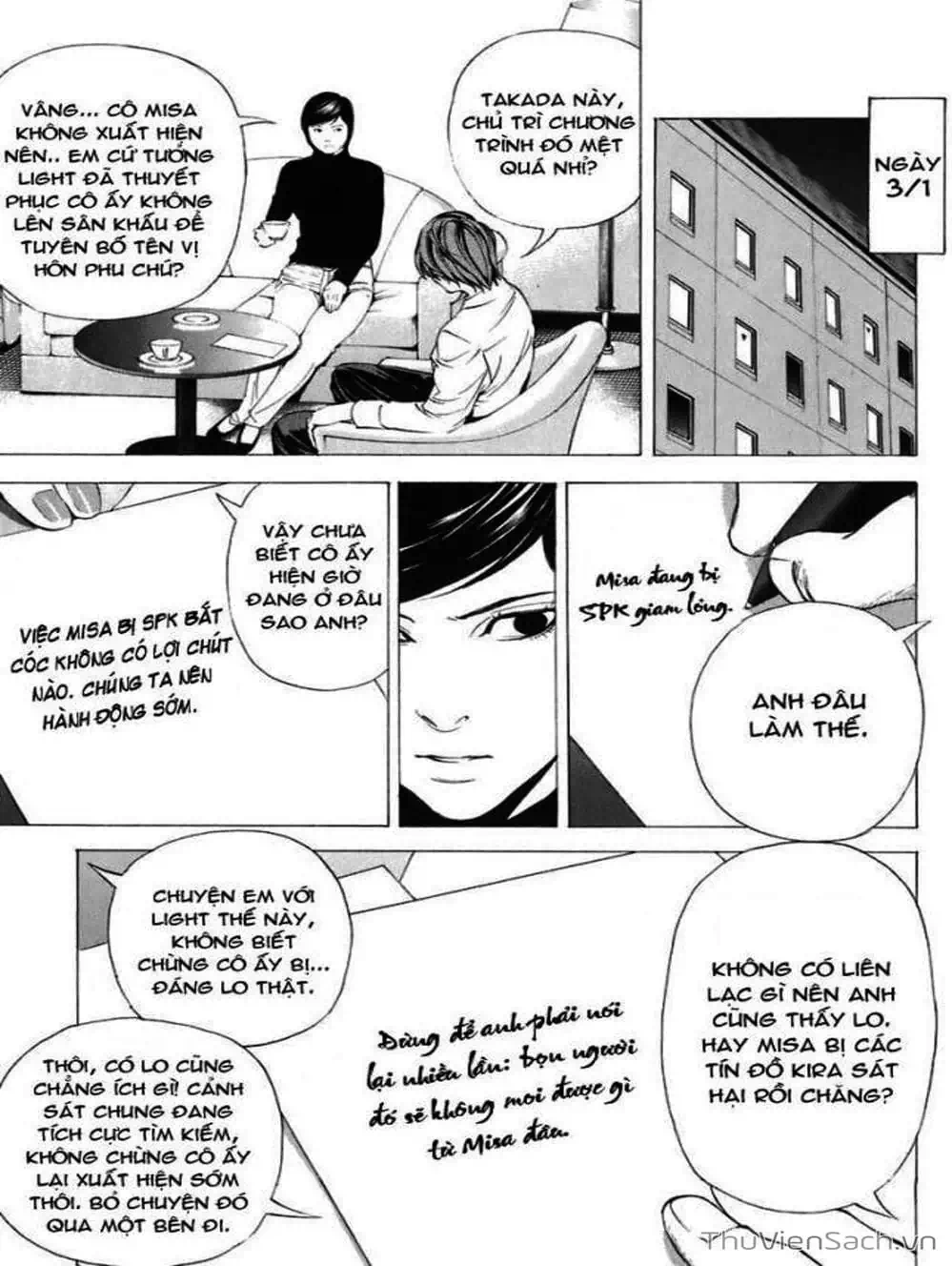 Truyện Tranh Cuốn Sổ Thiên Mệnh - Death Note trang 3