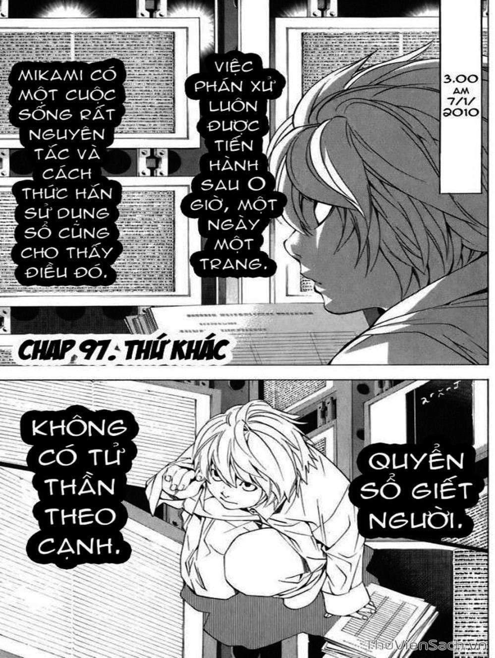 Truyện Tranh Cuốn Sổ Thiên Mệnh - Death Note trang 3