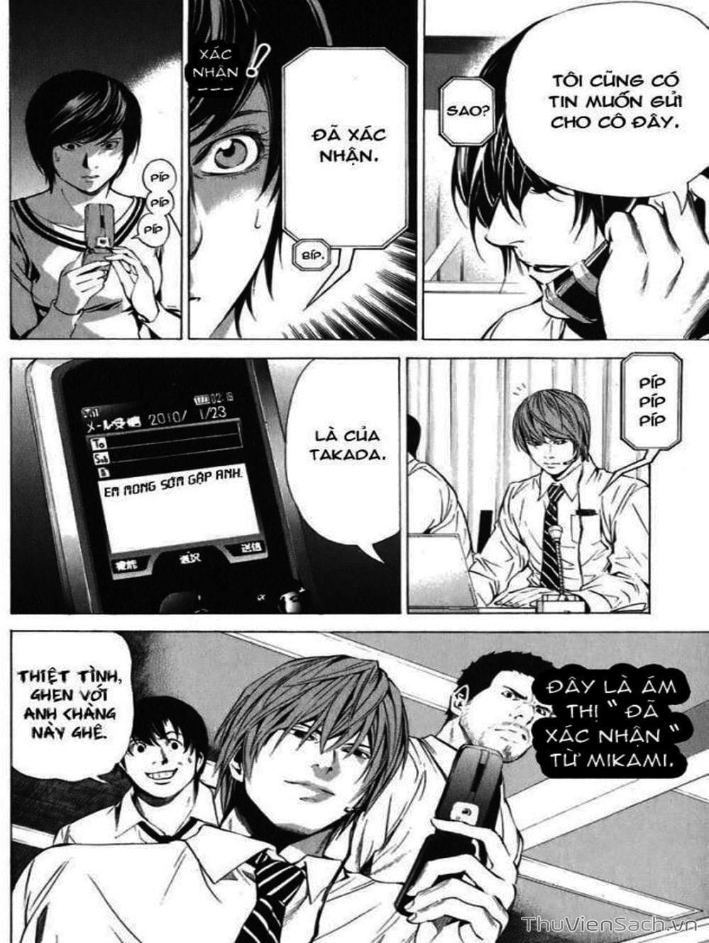 Truyện Tranh Cuốn Sổ Thiên Mệnh - Death Note trang 3