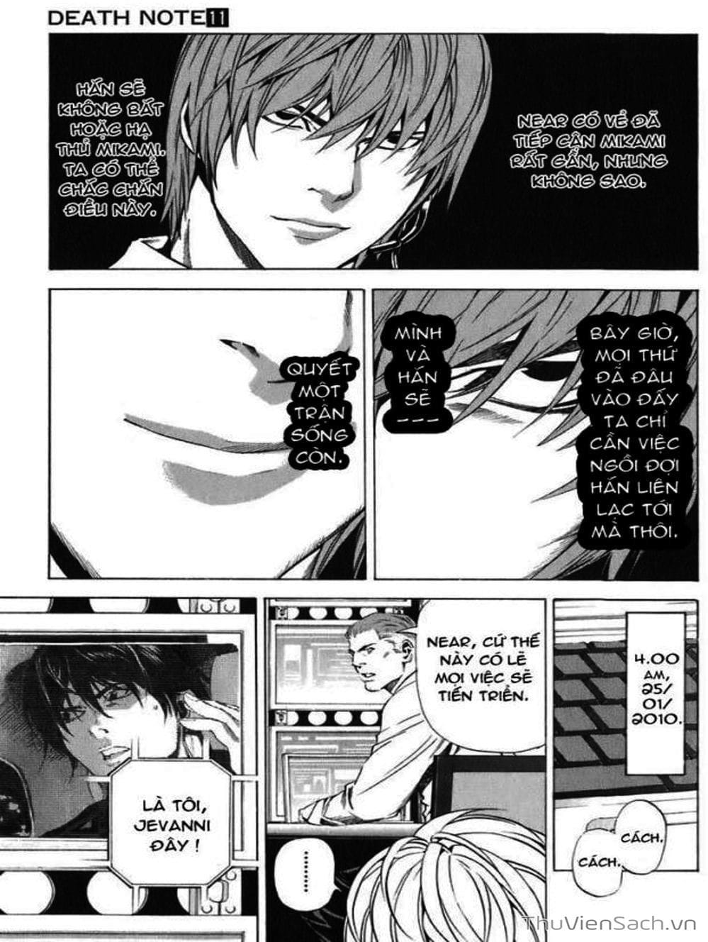 Truyện Tranh Cuốn Sổ Thiên Mệnh - Death Note trang 3