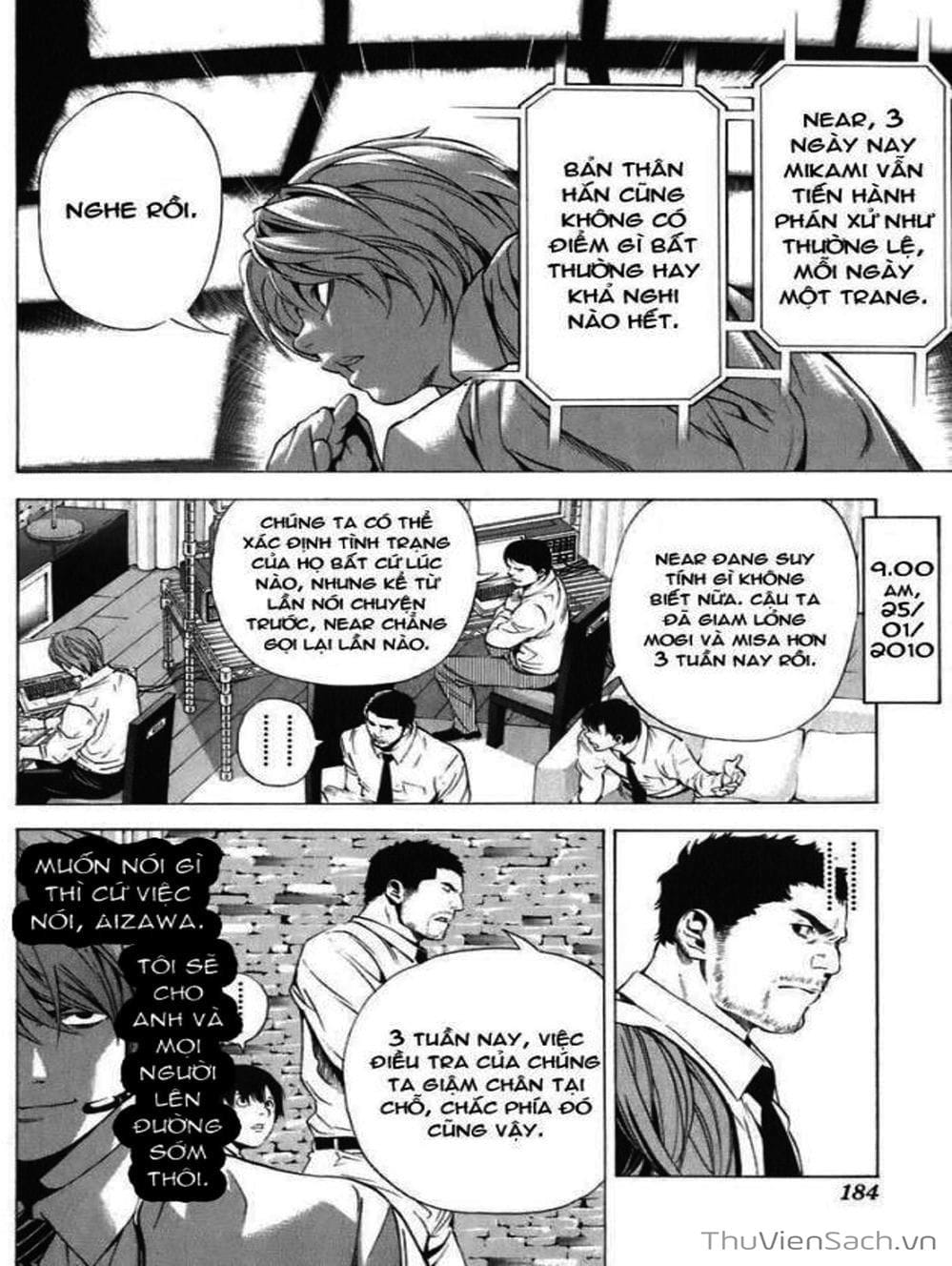 Truyện Tranh Cuốn Sổ Thiên Mệnh - Death Note trang 3