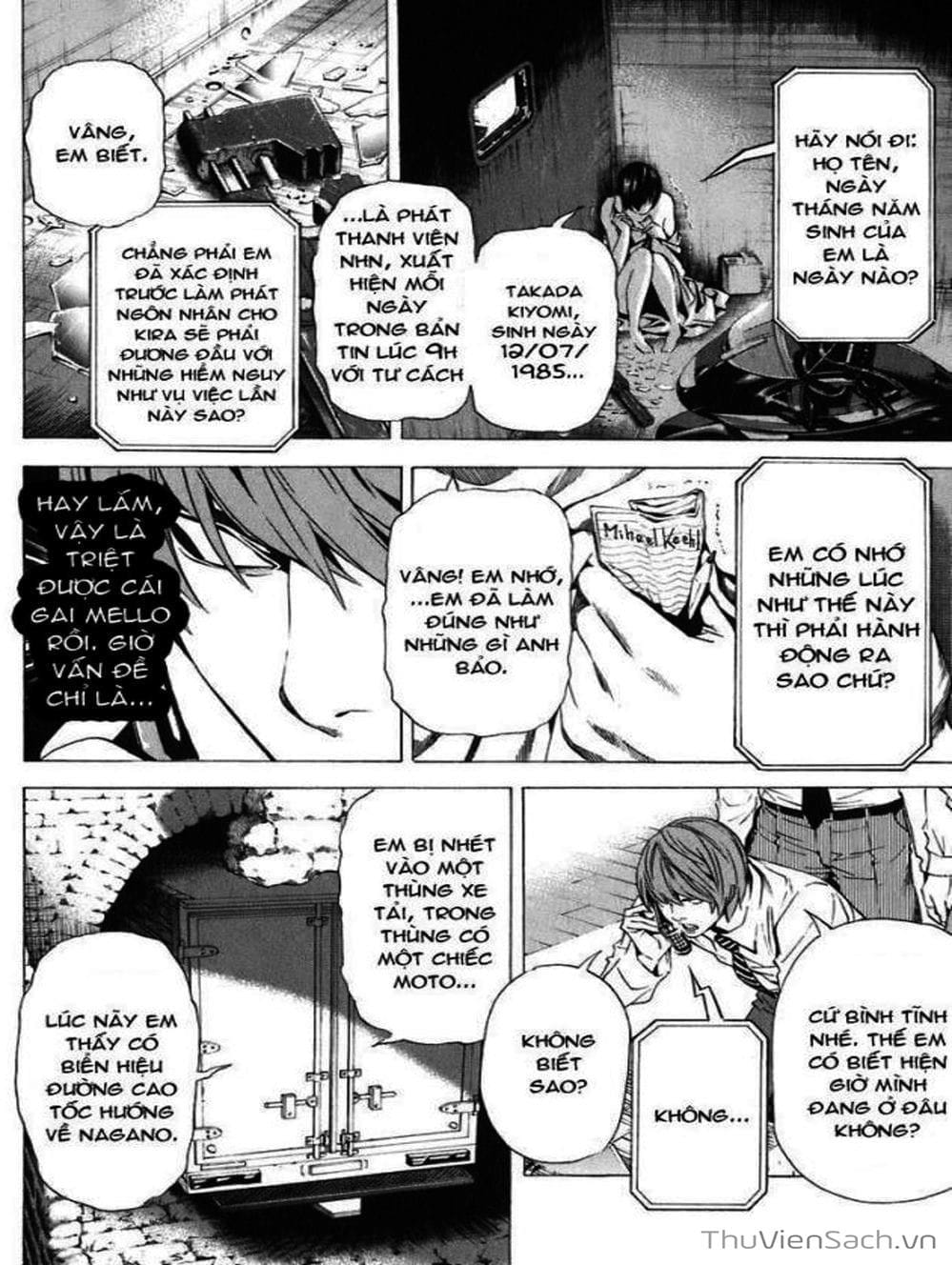 Truyện Tranh Cuốn Sổ Thiên Mệnh - Death Note trang 3