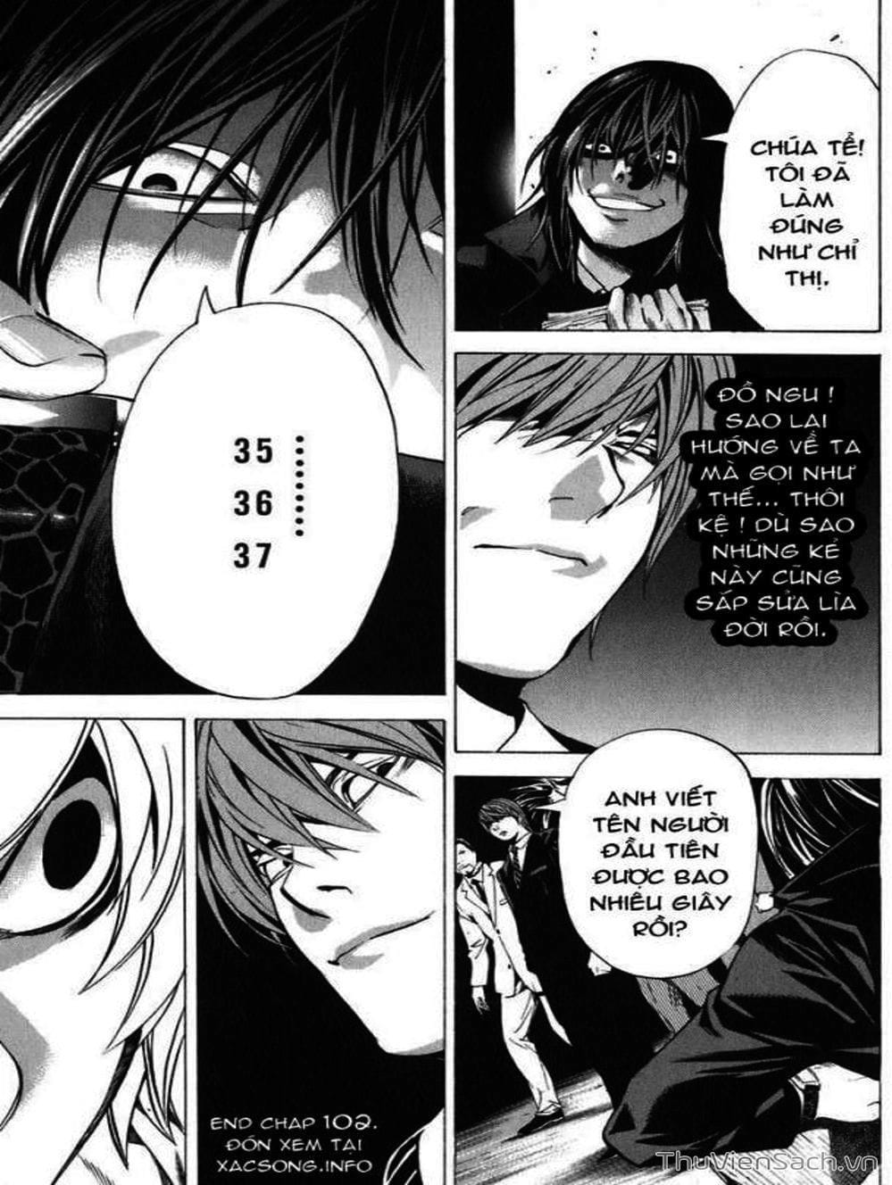 Truyện Tranh Cuốn Sổ Thiên Mệnh - Death Note trang 3