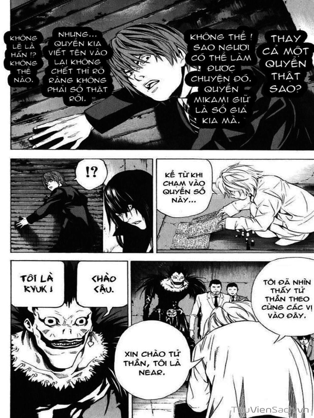 Truyện Tranh Cuốn Sổ Thiên Mệnh - Death Note trang 3