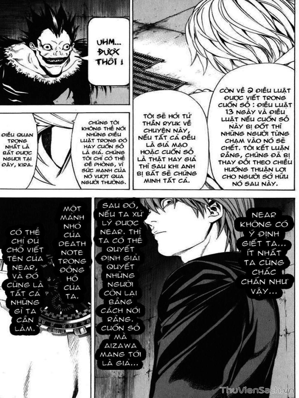 Truyện Tranh Cuốn Sổ Thiên Mệnh - Death Note trang 3