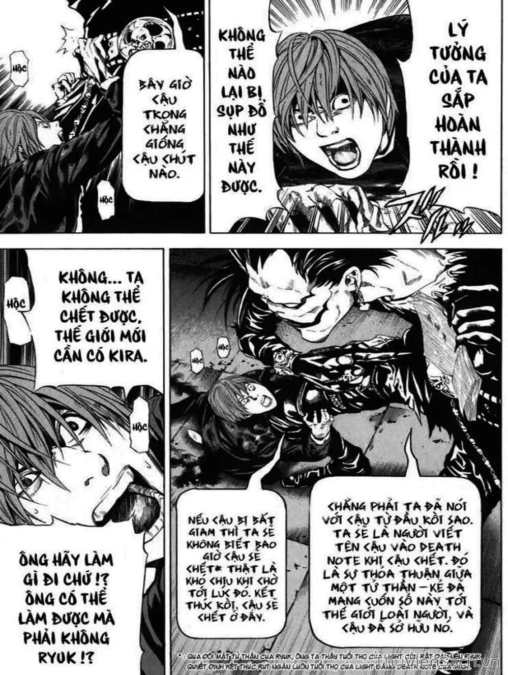 Truyện Tranh Cuốn Sổ Thiên Mệnh - Death Note trang 3