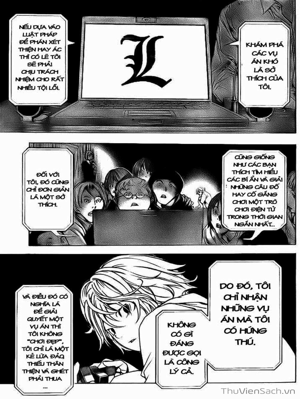 Truyện Tranh Cuốn Sổ Thiên Mệnh - Death Note trang 3