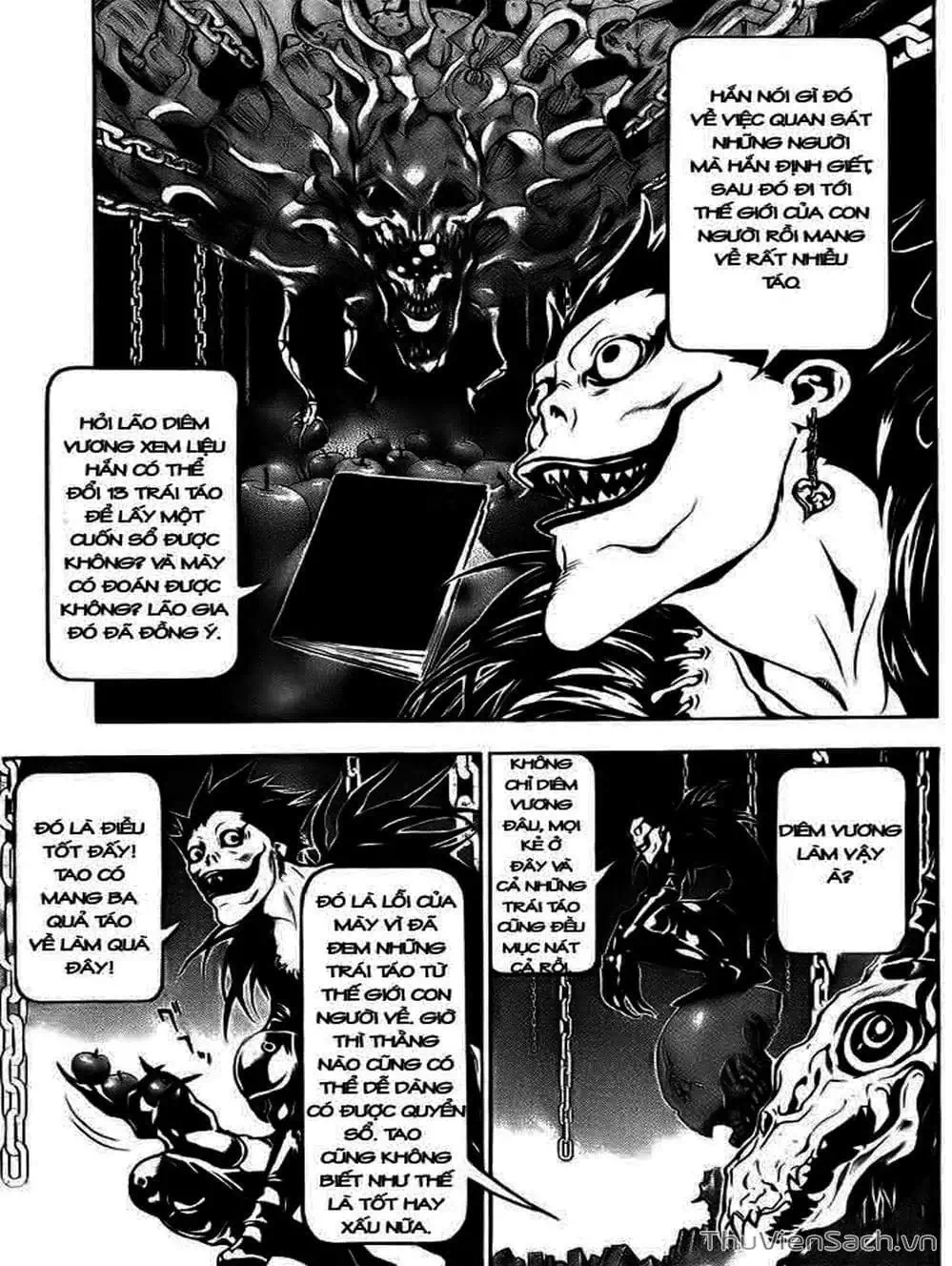Truyện Tranh Cuốn Sổ Thiên Mệnh - Death Note trang 3
