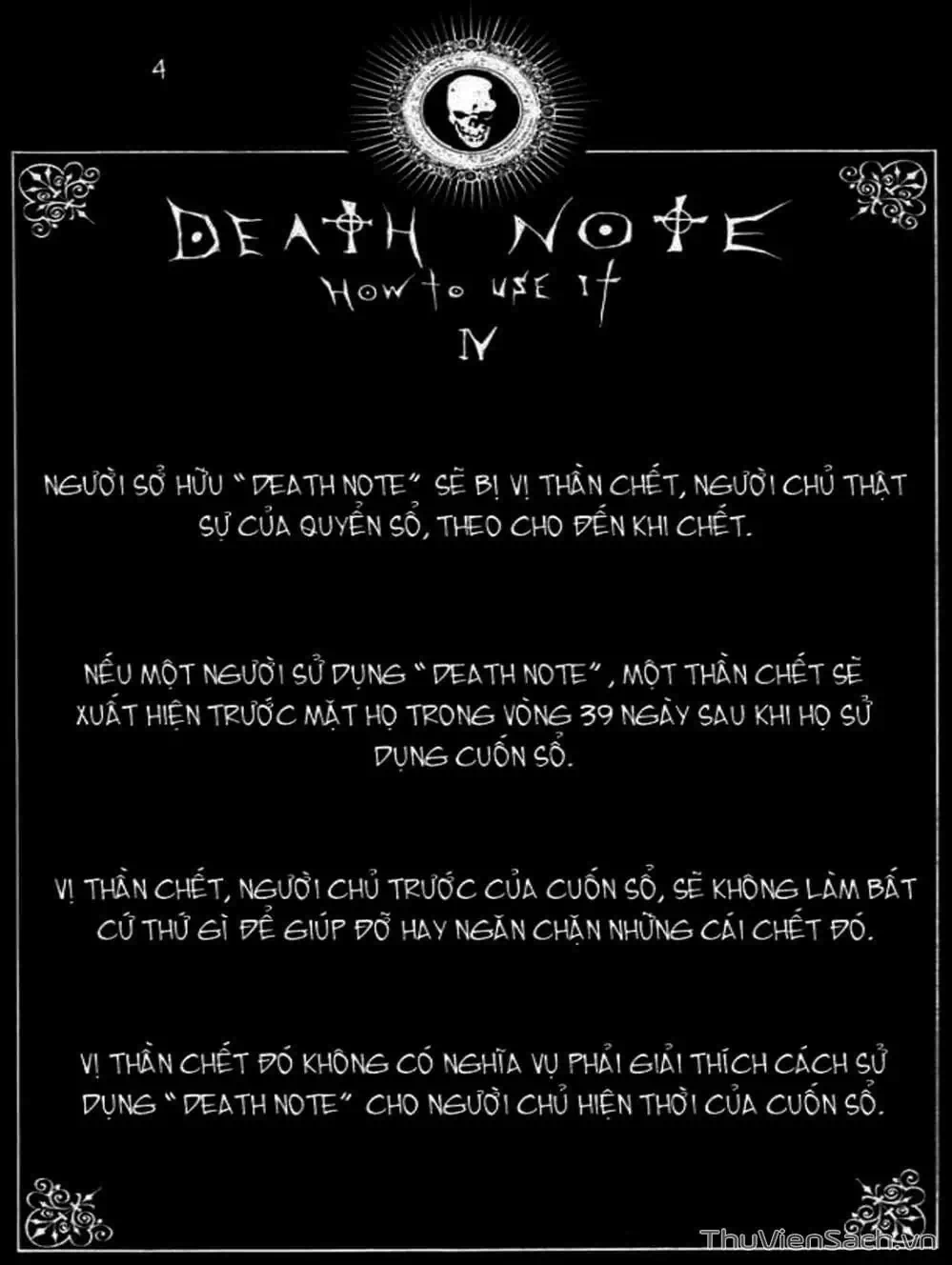 Truyện Tranh Cuốn Sổ Thiên Mệnh - Death Note trang 3