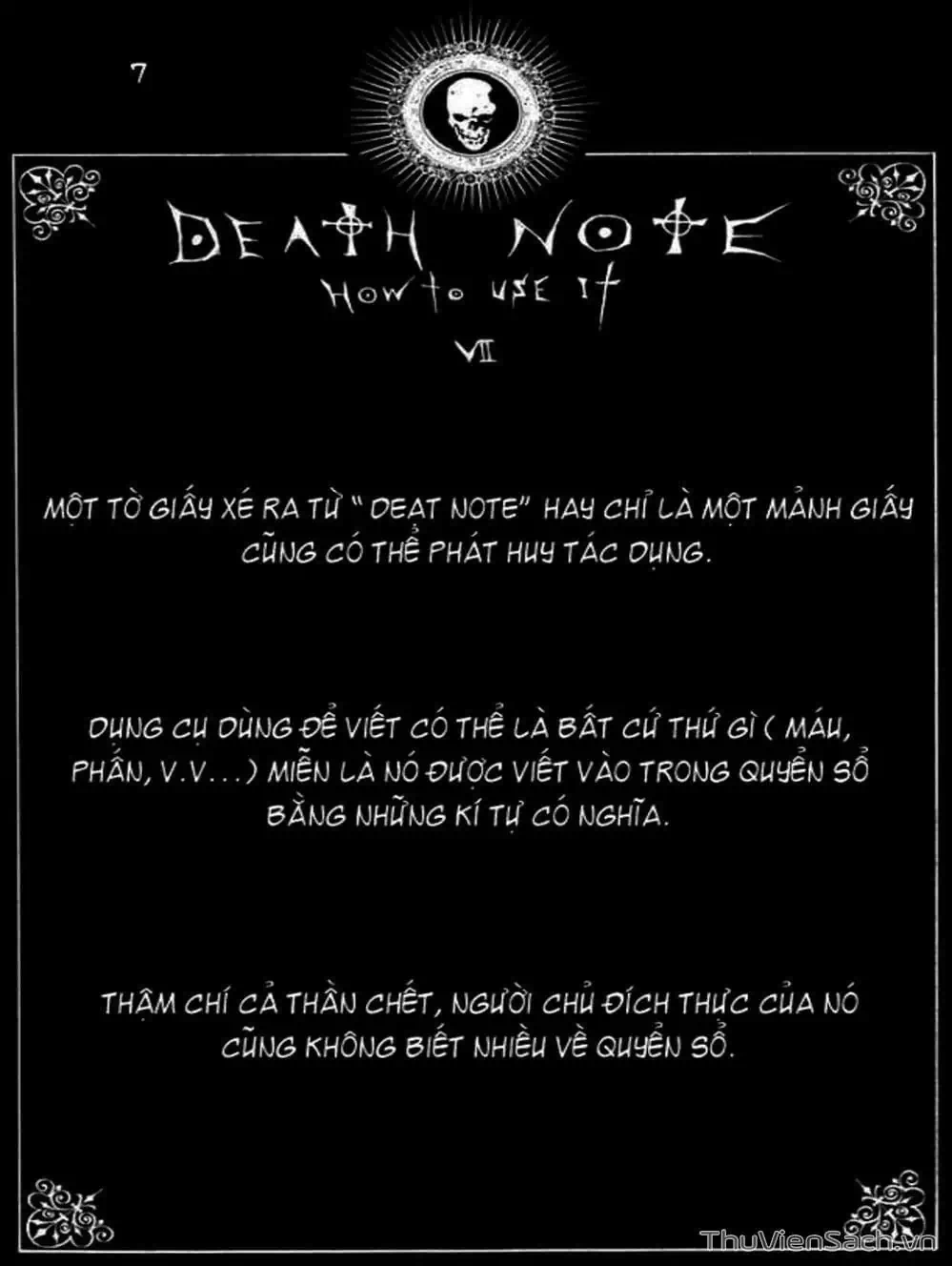 Truyện Tranh Cuốn Sổ Thiên Mệnh - Death Note trang 3