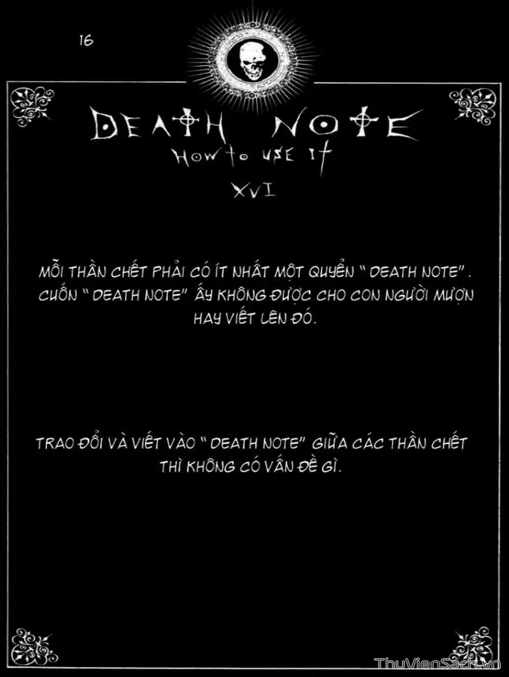 Truyện Tranh Cuốn Sổ Thiên Mệnh - Death Note trang 3