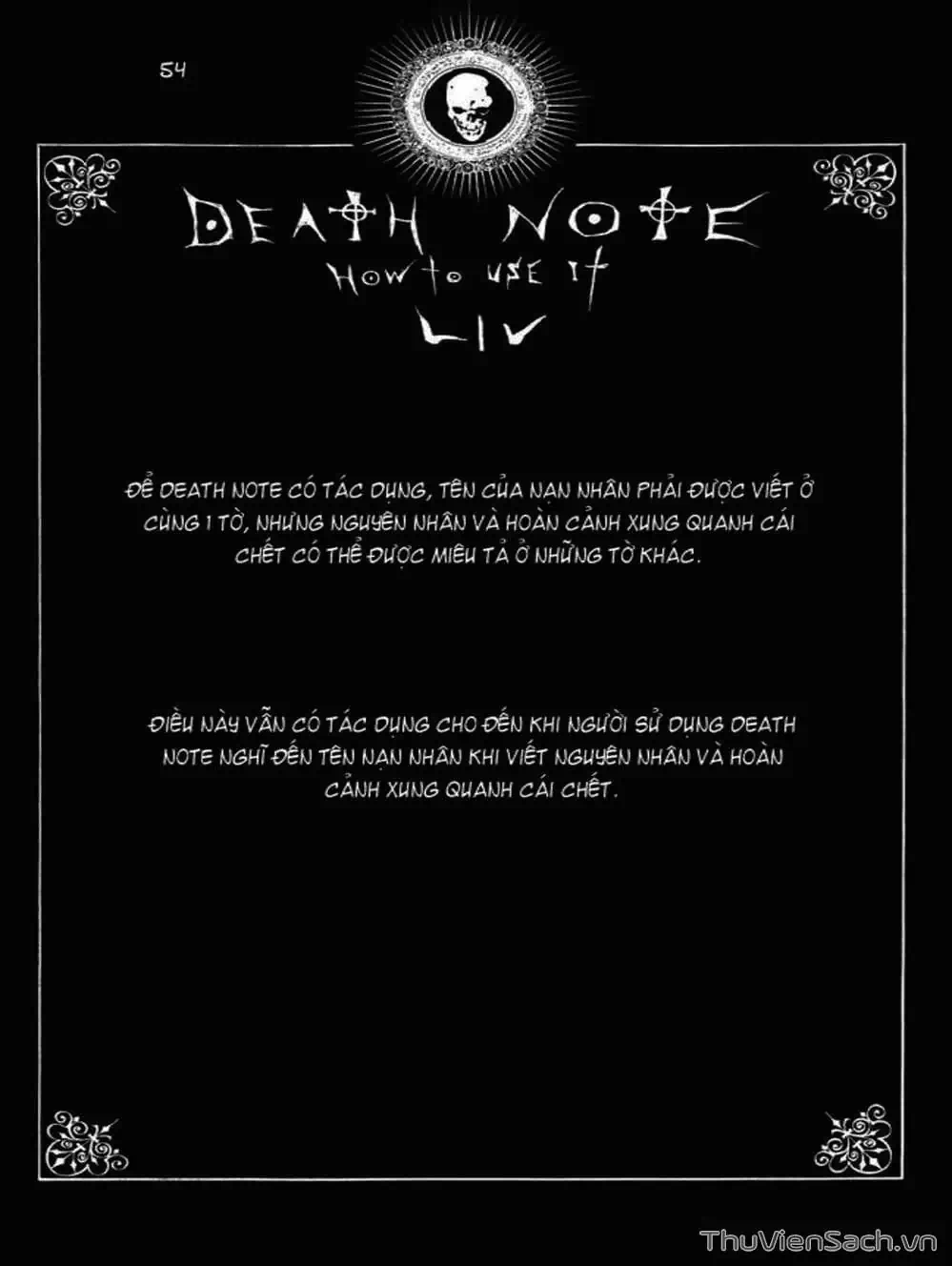 Truyện Tranh Cuốn Sổ Thiên Mệnh - Death Note trang 3