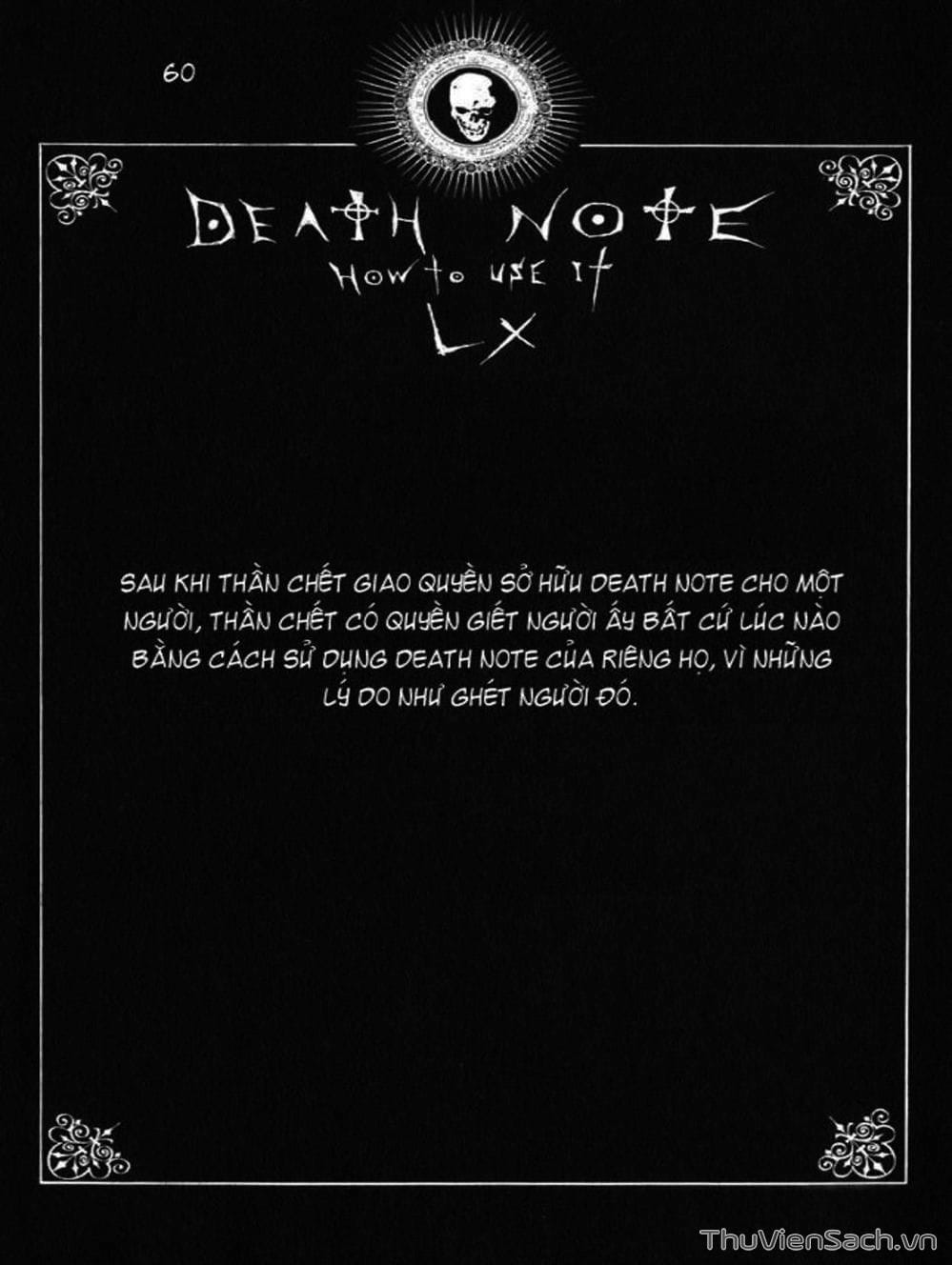 Truyện Tranh Cuốn Sổ Thiên Mệnh - Death Note trang 3