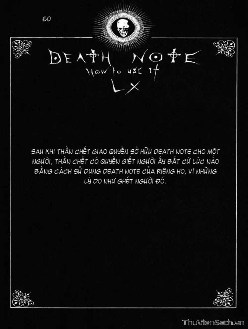 Truyện Tranh Cuốn Sổ Thiên Mệnh - Death Note trang 3
