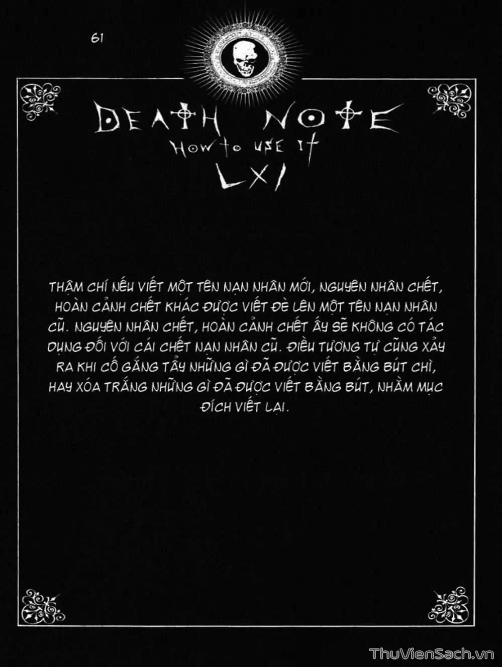 Truyện Tranh Cuốn Sổ Thiên Mệnh - Death Note trang 3