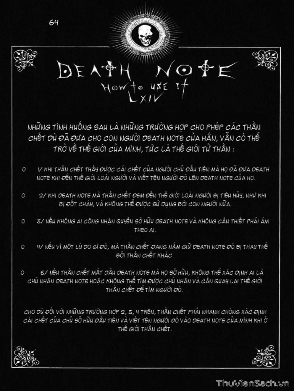 Truyện Tranh Cuốn Sổ Thiên Mệnh - Death Note trang 3