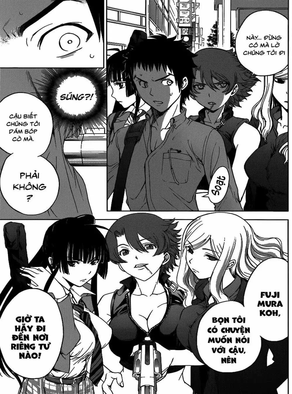 Truyện Tranh Sứ Giả Cái Chết - Deathtopia trang 7