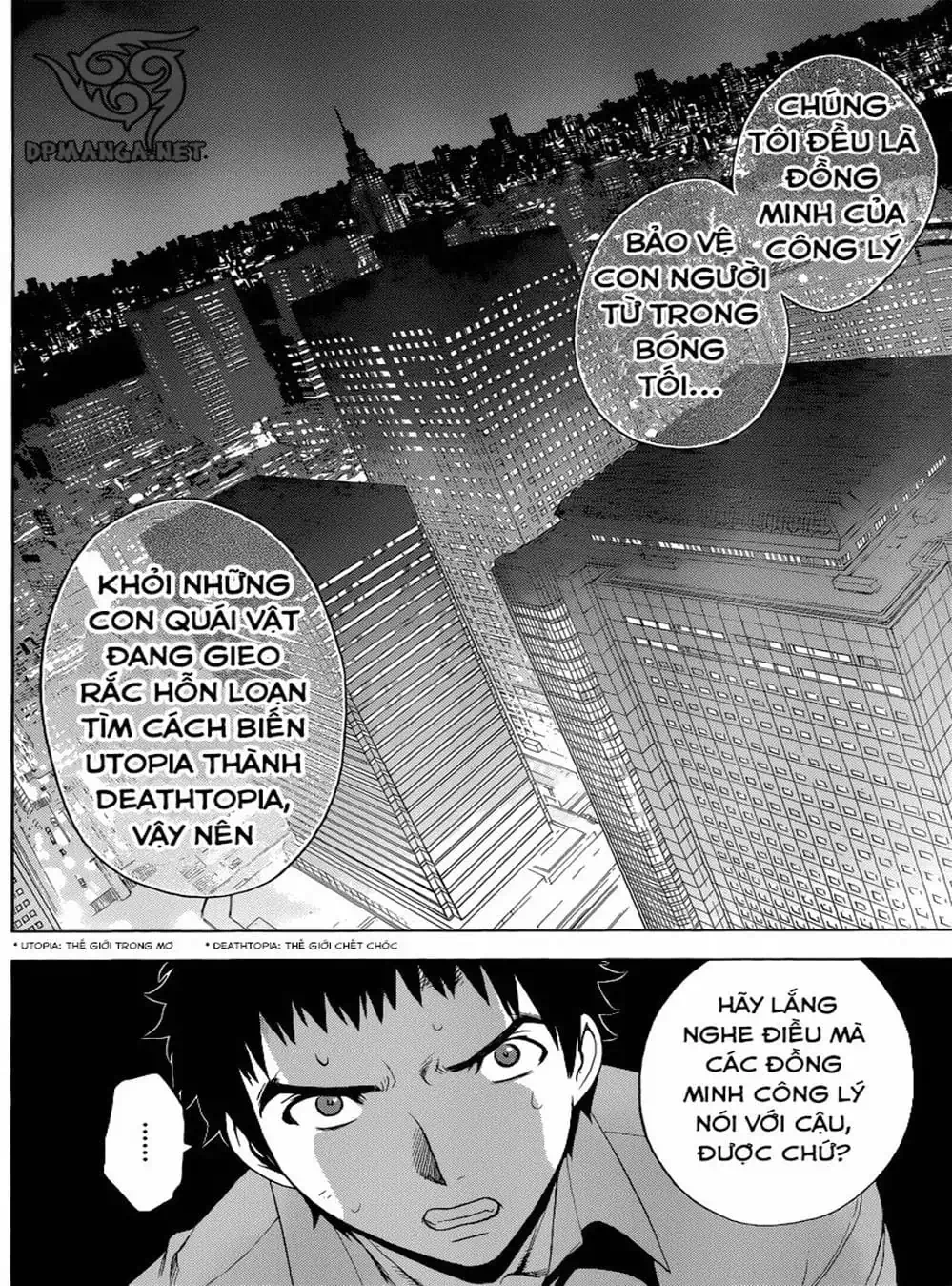 Truyện Tranh Sứ Giả Cái Chết - Deathtopia trang 7