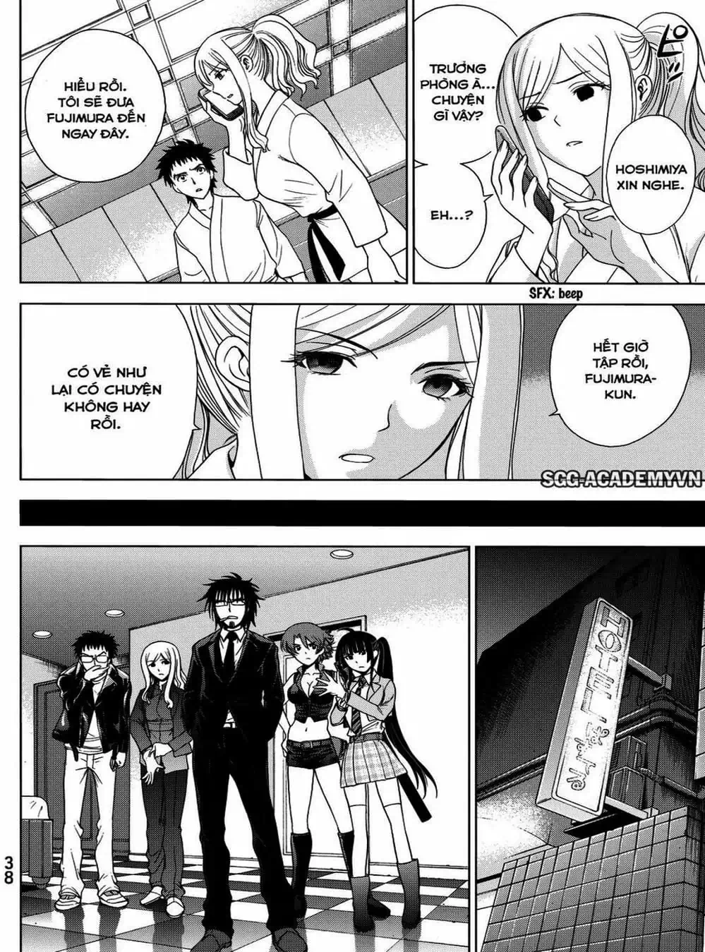 Truyện Tranh Sứ Giả Cái Chết - Deathtopia trang 7