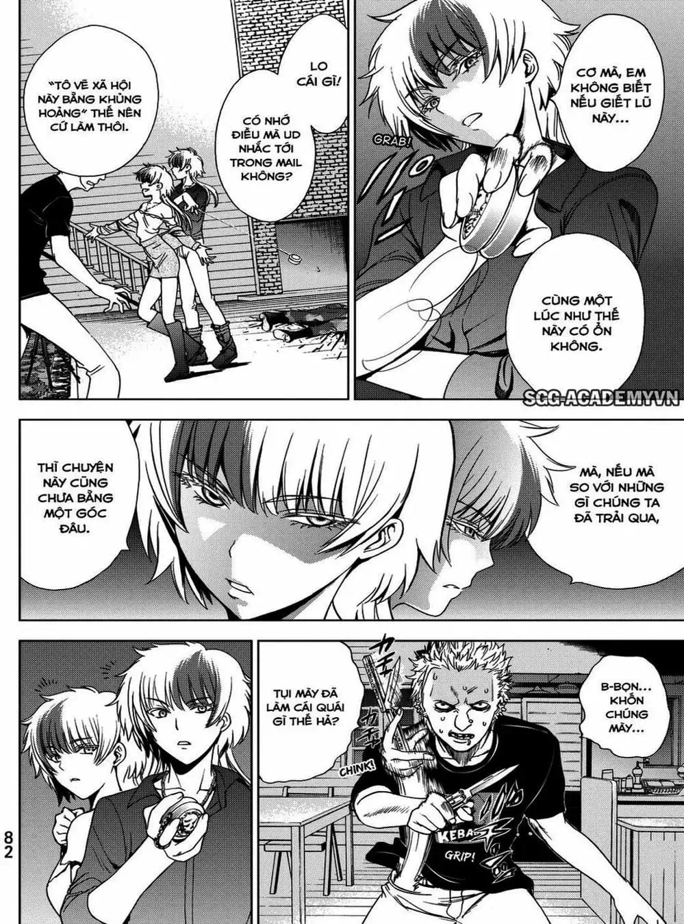 Truyện Tranh Sứ Giả Cái Chết - Deathtopia trang 7