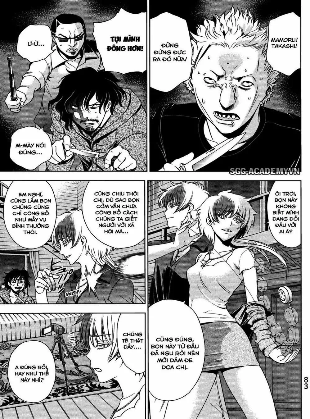 Truyện Tranh Sứ Giả Cái Chết - Deathtopia trang 7