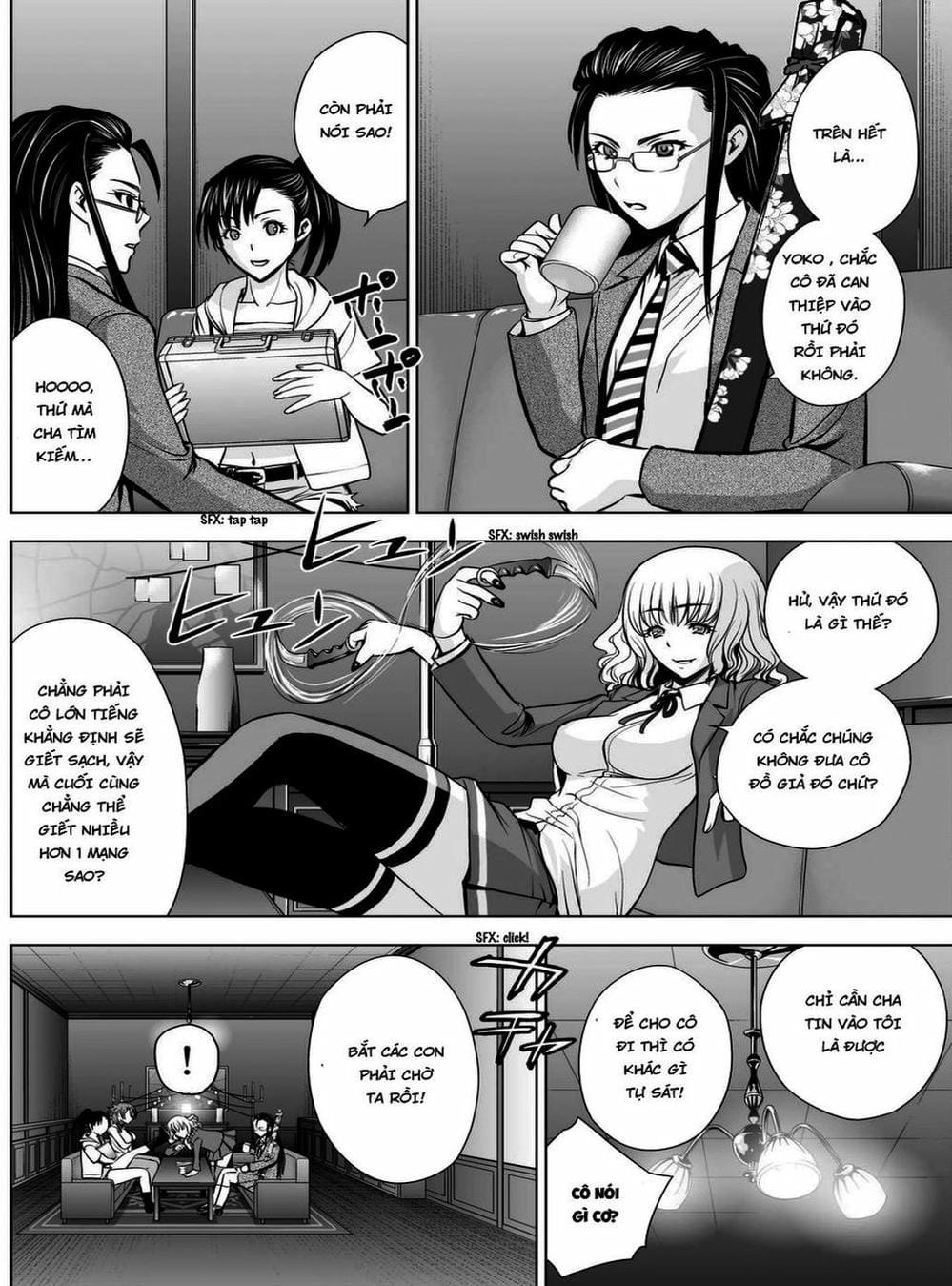 Truyện Tranh Sứ Giả Cái Chết - Deathtopia trang 7