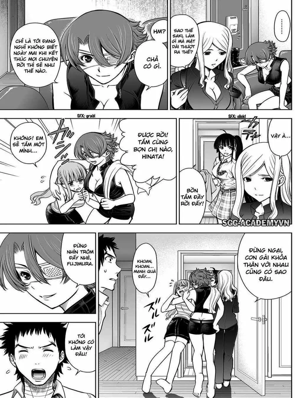 Truyện Tranh Sứ Giả Cái Chết - Deathtopia trang 7